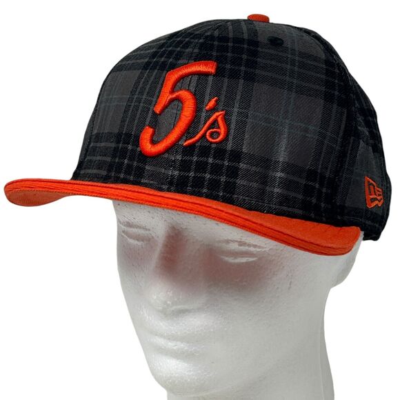 Undefeated x New Era Hat Baseball Cap Gray Plaid 5s UNDFTD 59Fifty Fitted 7 5/8 - Picture 11 of 11